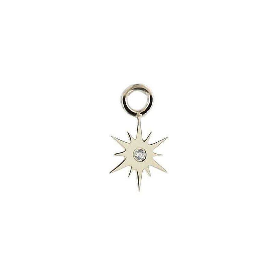 Charms CC-141-CZ Believe Stellar Namesake Charm - Cubic Zirconia & Silver