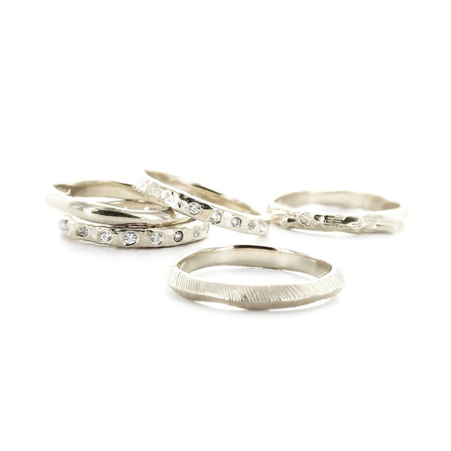 Rings CB-91 Poise Stacking Ring & Pendant Silver