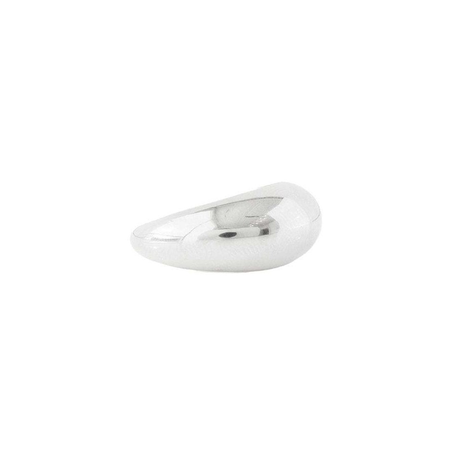 Rings CR-456 Poise Dome Ring - Silver