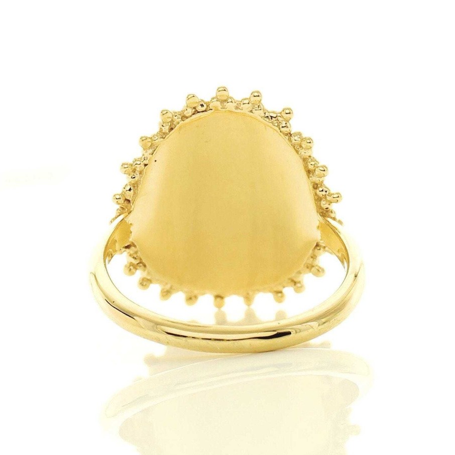 Rings SO PRETTY CARA COTTER Believe Soleil Ring - Gold