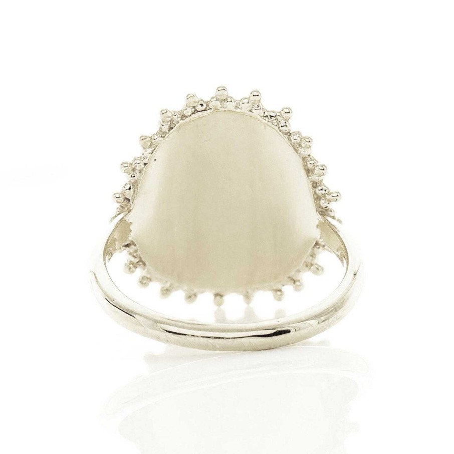 Rings SO PRETTY CARA COTTER Believe Soleil Ring - Silver