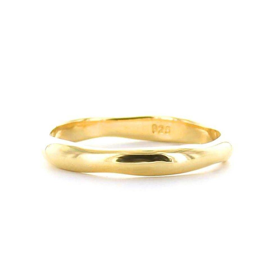 Rings So Pretty Cara Cotter Poise Stacking Ring & Pendant Gold